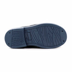 SCARPA BASSA LACCI MASCHIO BLU