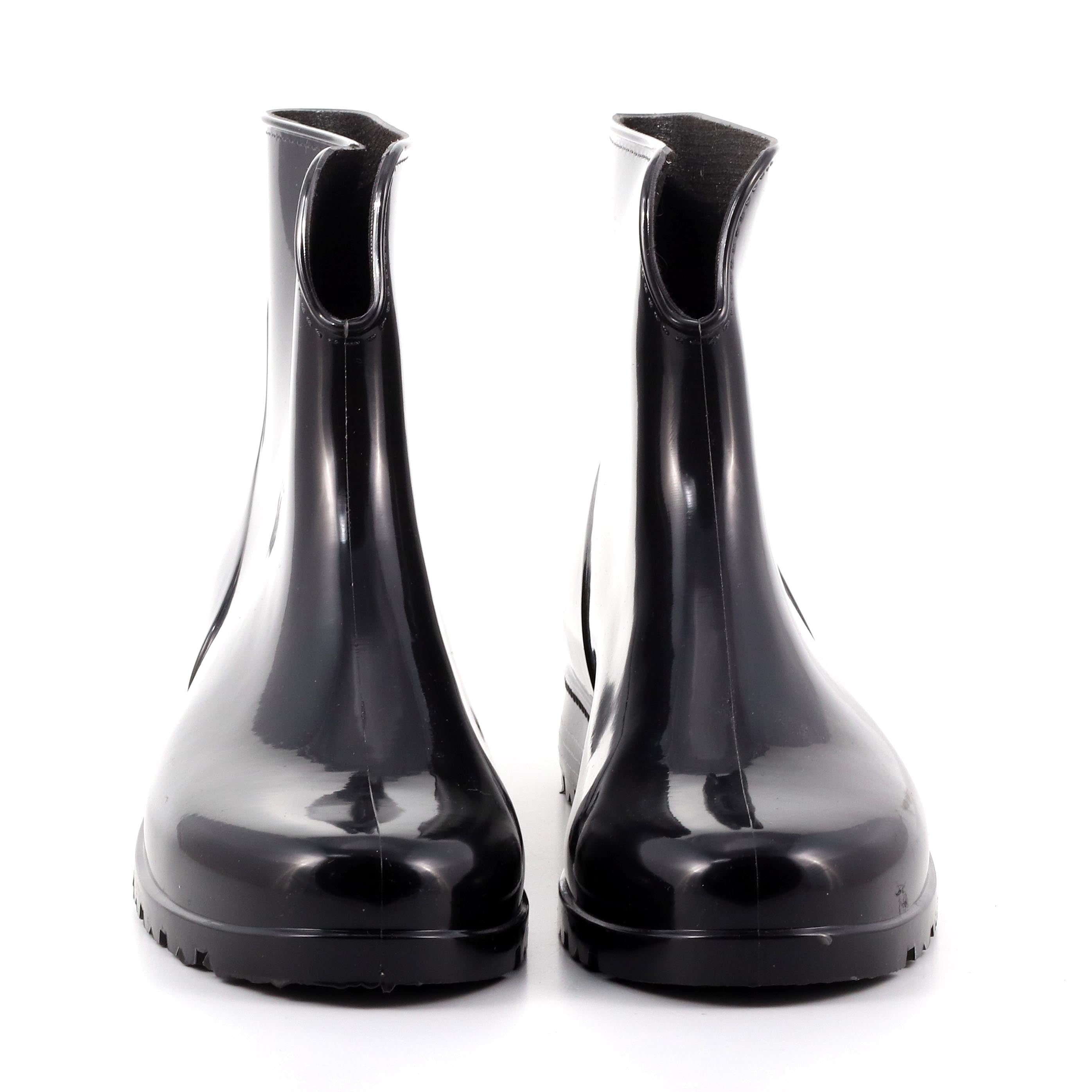 STIVALI IN PVC NERO
