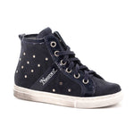 NA-290 NAVY SNEAKER CON STRASS
