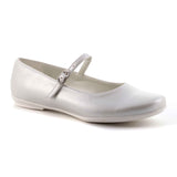 PERLATO BIANCO SINTETICO + FIBBIA STRASS