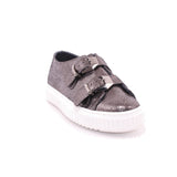 SCARPA DUE FIBBIE NERO