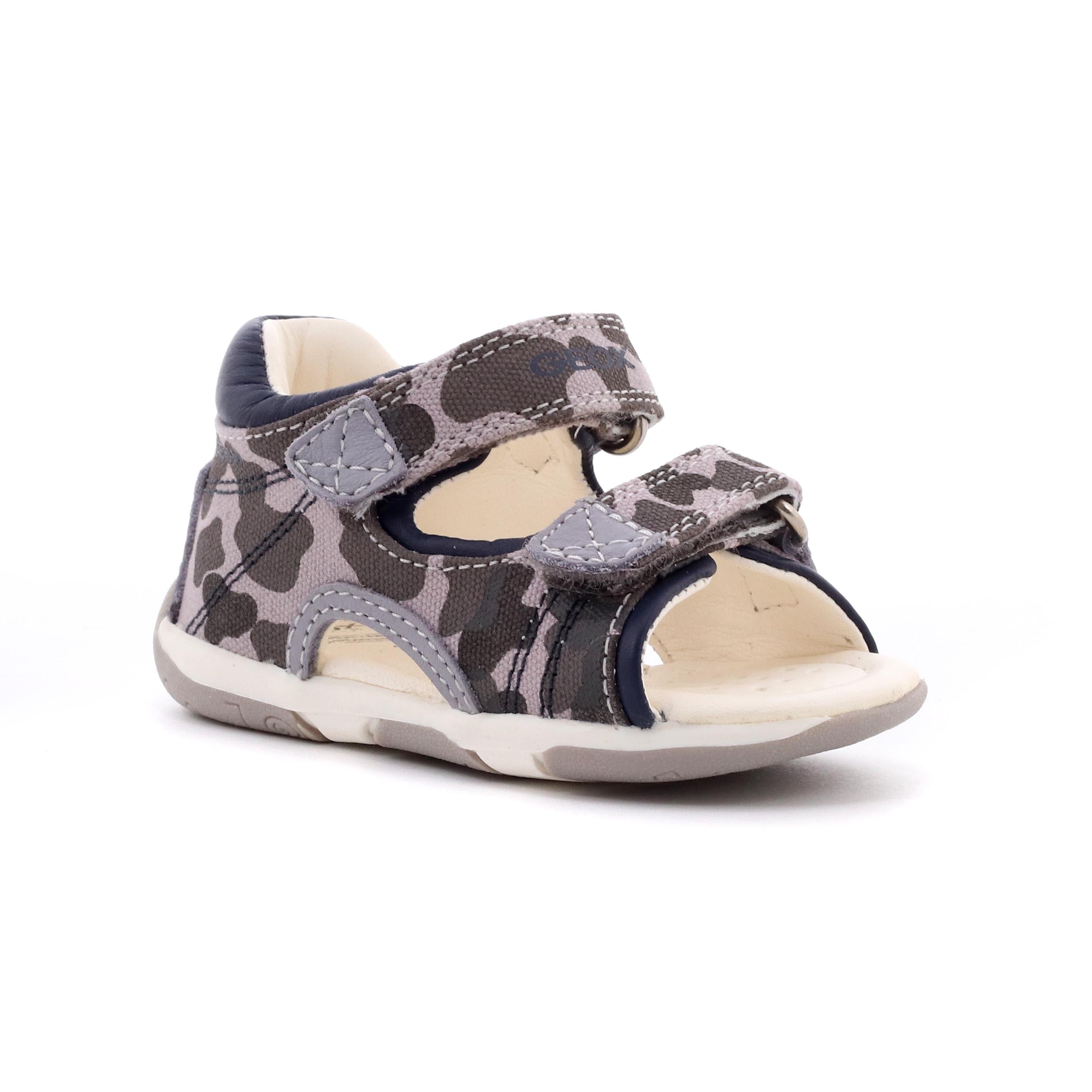 01085 C0665 B SAN.TAPUZ B. C TELA+NAPPA GREY/NAVY