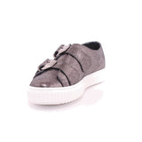 SCARPA DUE FIBBIE NERO