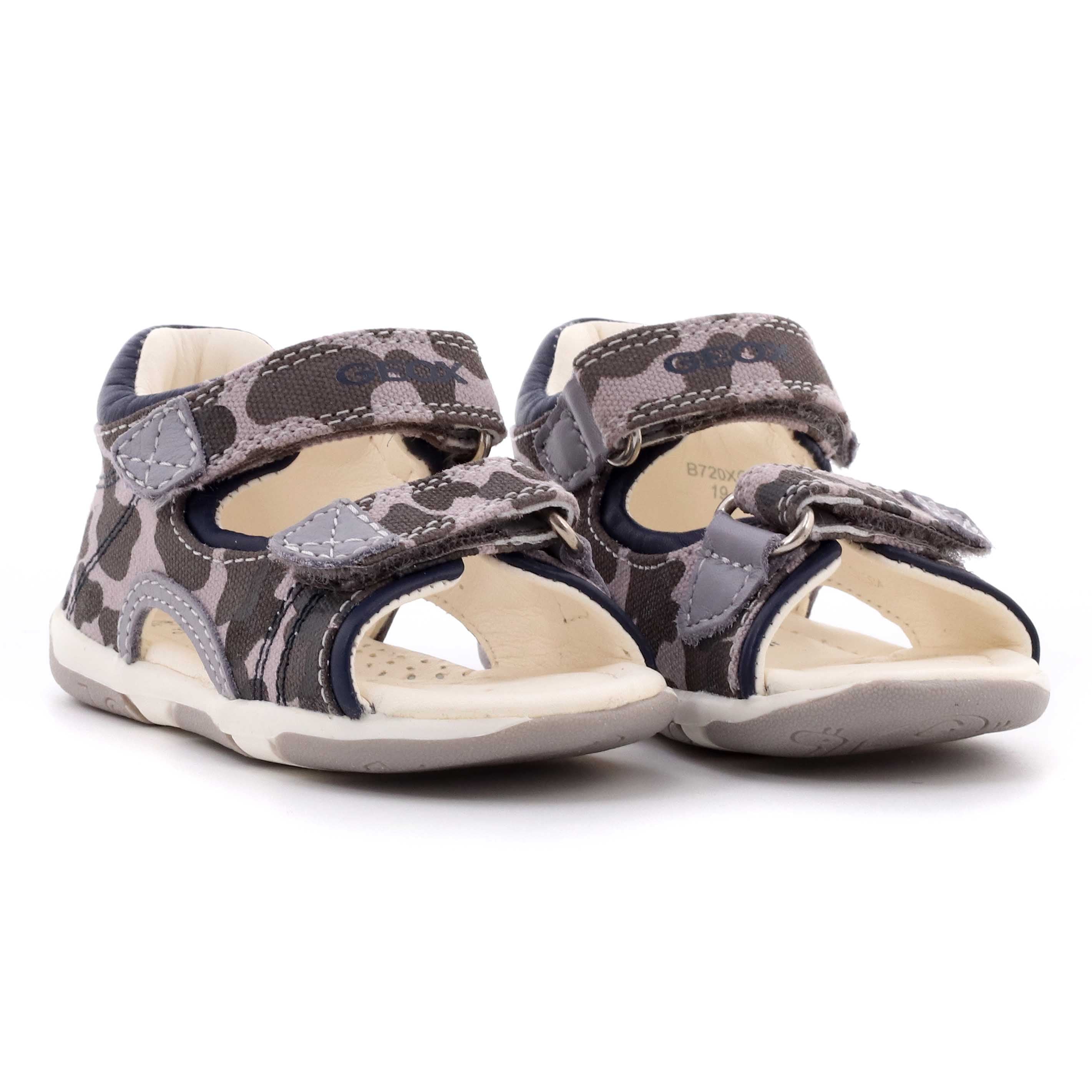 01085 C0665 B SAN.TAPUZ B. C TELA+NAPPA GREY/NAVY