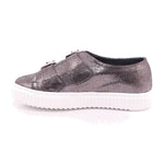 SCARPA DUE FIBBIE NERO