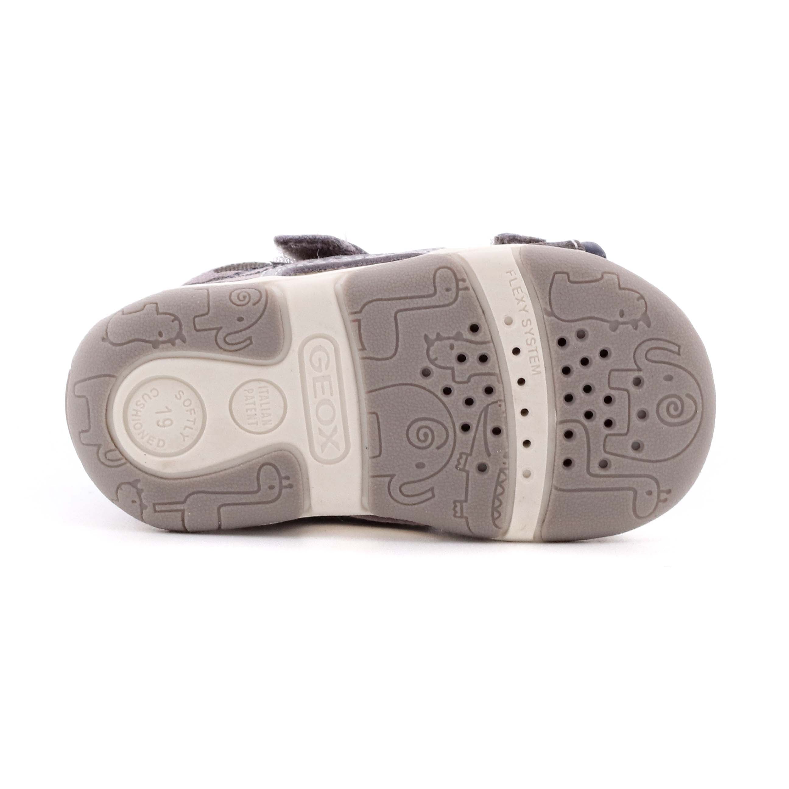 01085 C0665 B SAN.TAPUZ B. C TELA+NAPPA GREY/NAVY