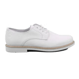 SCARPA BASSA LACCI MASCHIO BIANCO