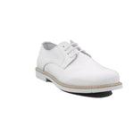 SCARPA BASSA LACCI MASCHIO BIANCO