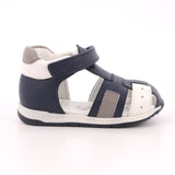 SANDALO GRISSINO 800 BLU NAPPA PU