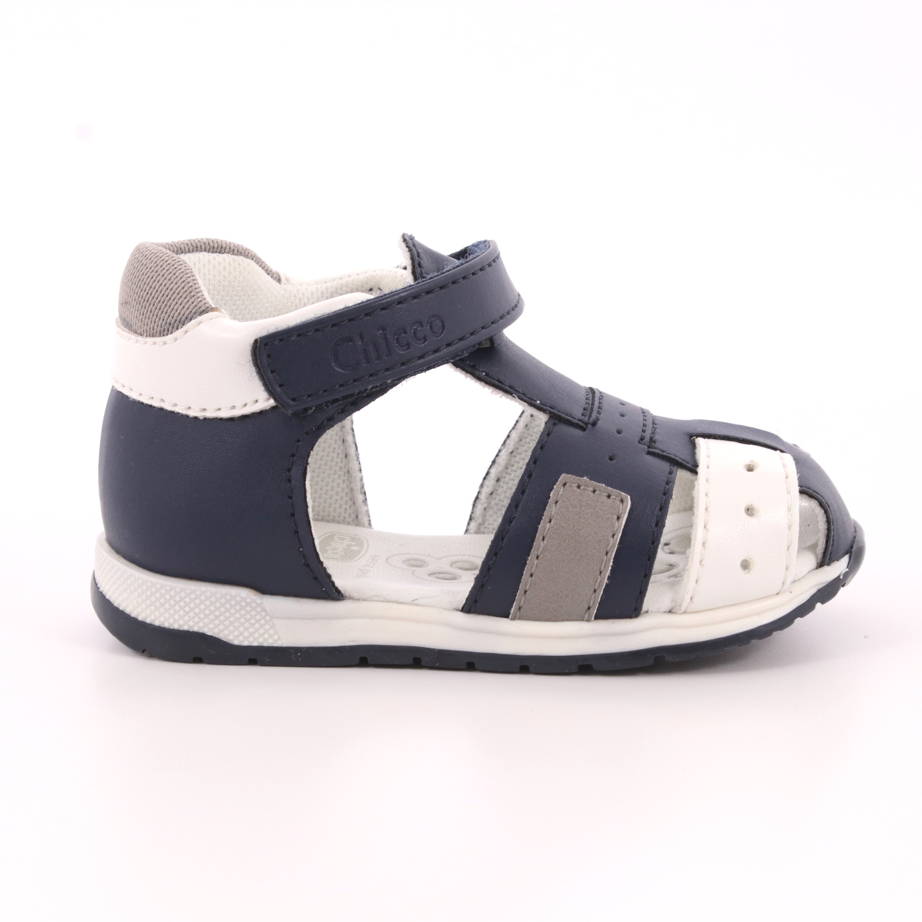 SANDALO GRISSINO 800 BLU NAPPA PU