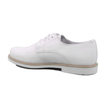 SCARPA BASSA LACCI MASCHIO BIANCO