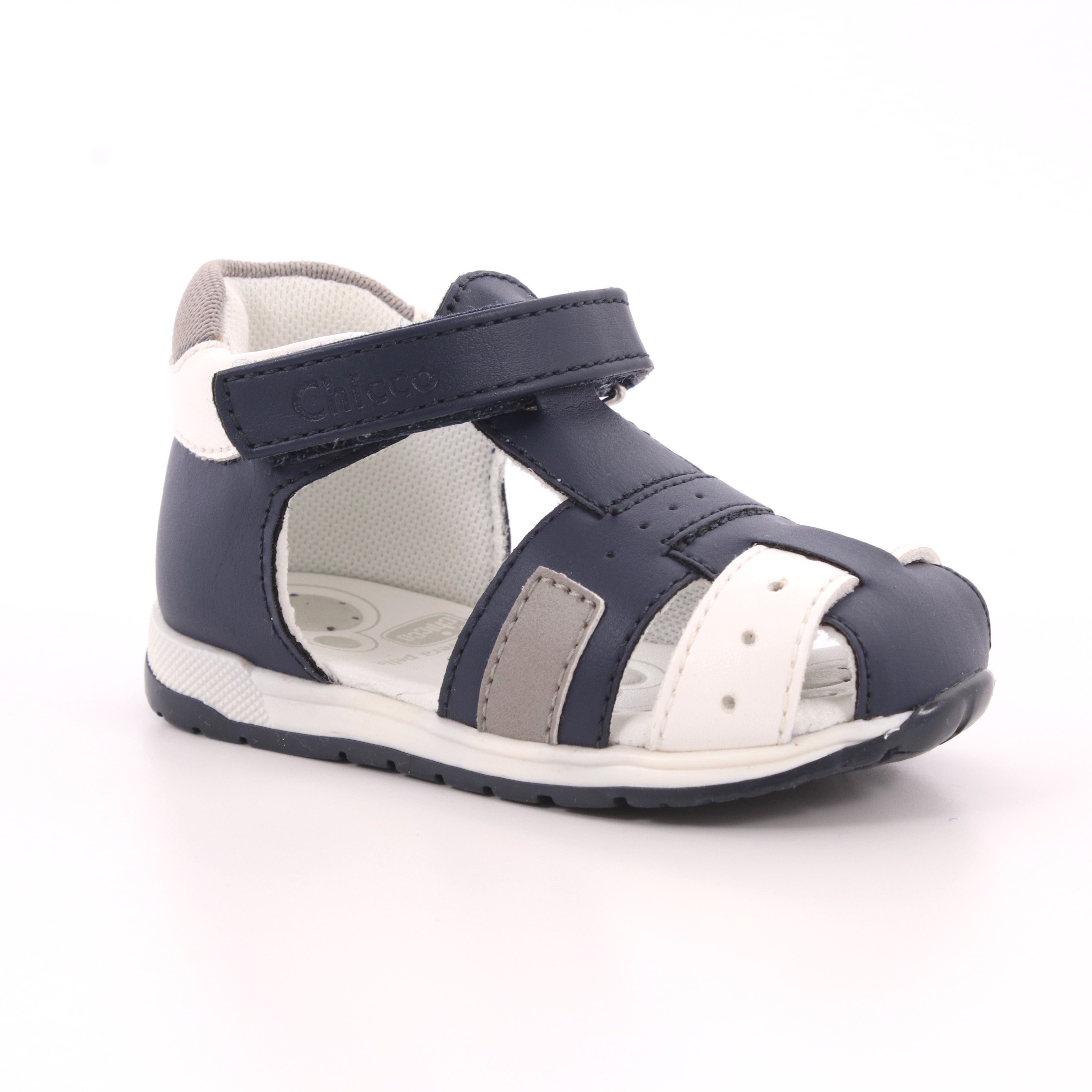 SANDALO GRISSINO 800 BLU NAPPA PU
