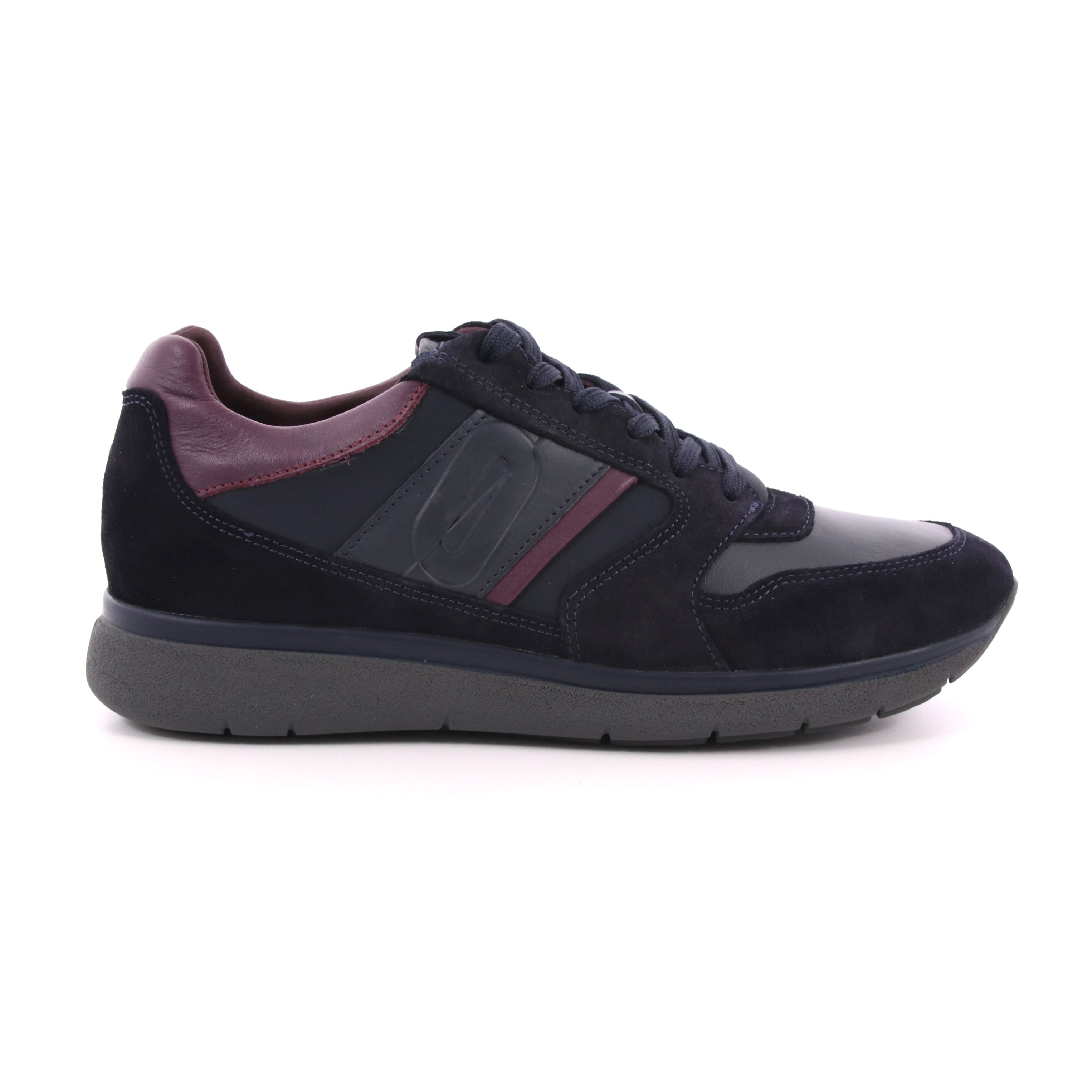 W0016 STUCKY SUEDE/LYCRA/NAVY