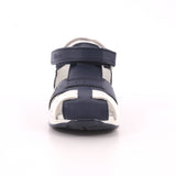 SANDALO GRISSINO 800 BLU NAPPA PU
