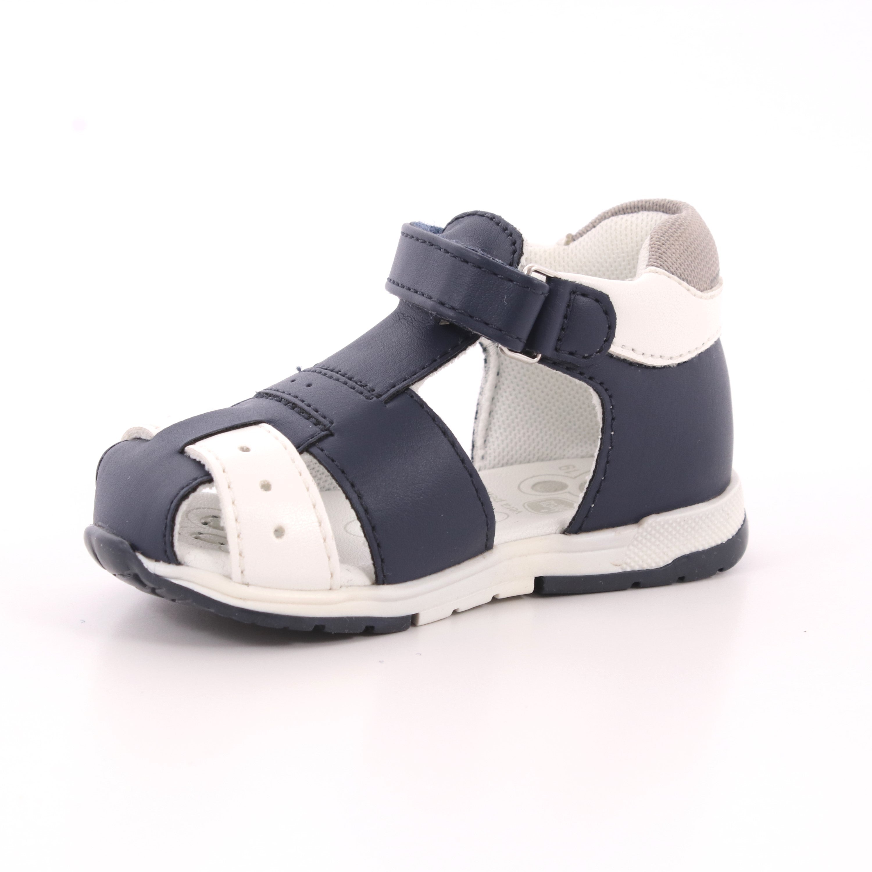 SANDALO GRISSINO 800 BLU NAPPA PU