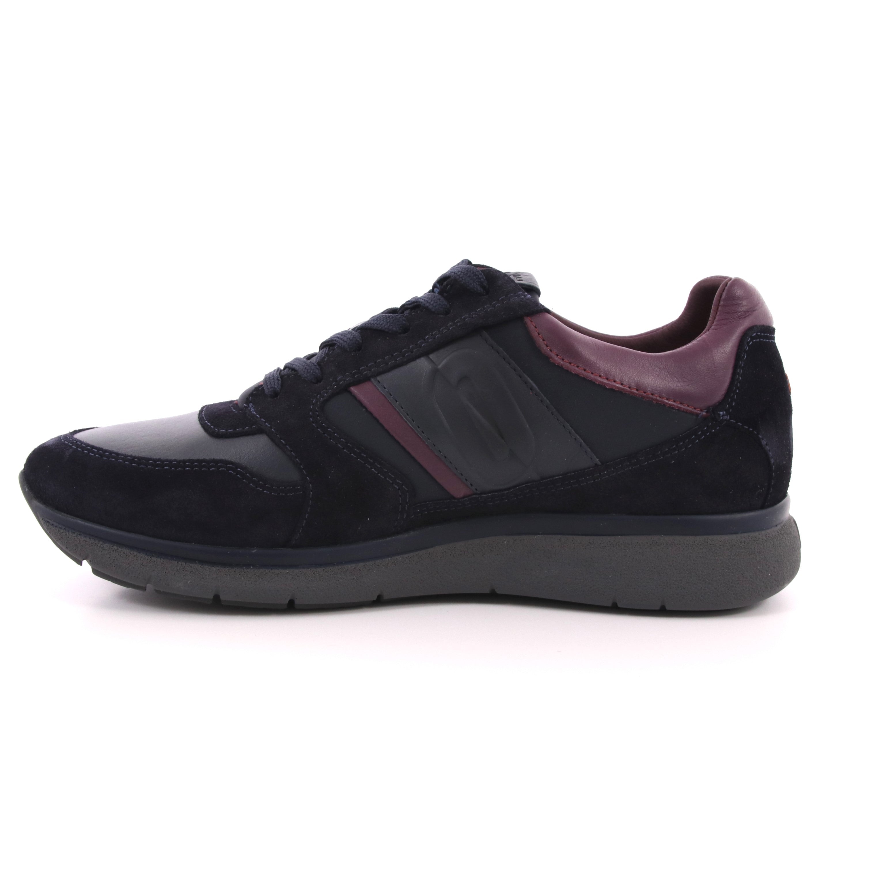 W0016 STUCKY SUEDE/LYCRA/NAVY