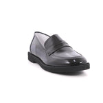 MOCASSINO NERO VERNICE