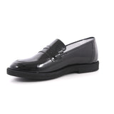 MOCASSINO NERO VERNICE