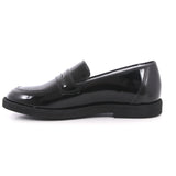MOCASSINO NERO VERNICE