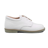 SCARPA ALLACCIATA MASCHIO BIANCO