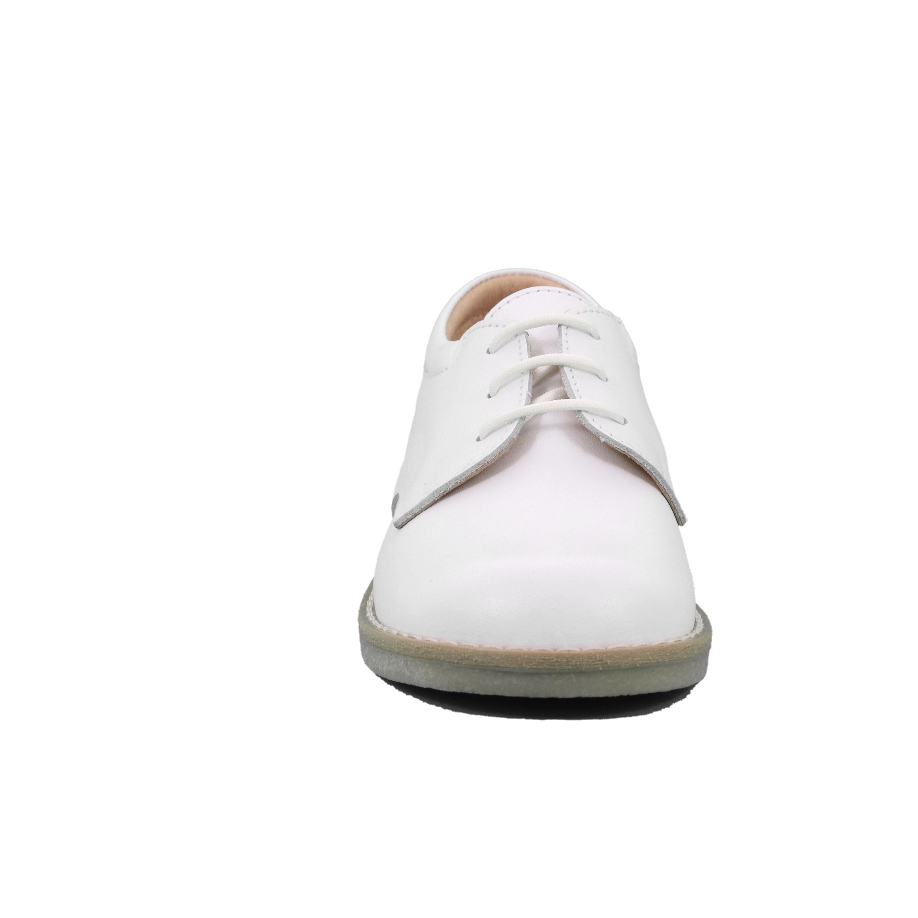SCARPA ALLACCIATA MASCHIO BIANCO