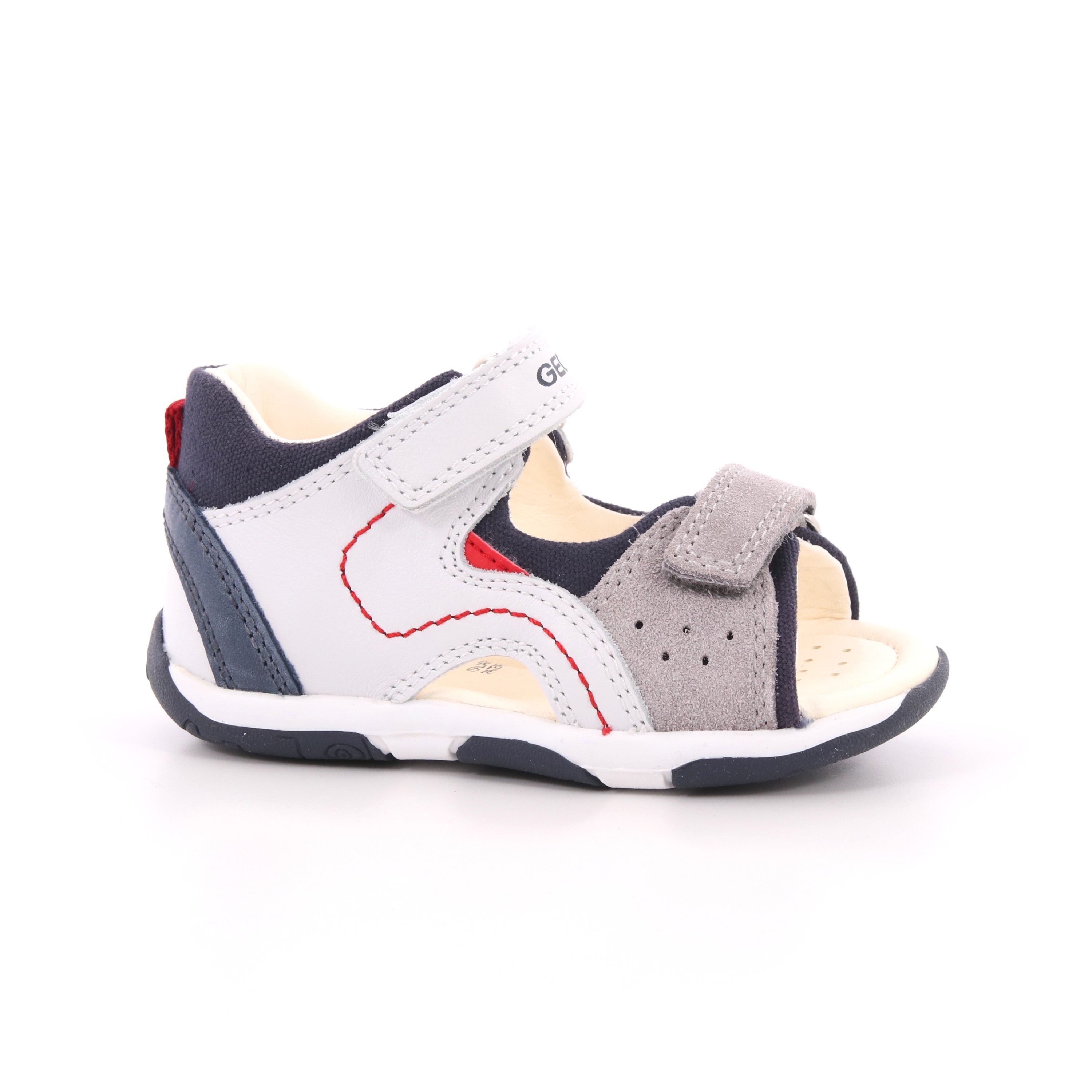 08522 C0899 B S.TAPUZ B.B-NAPPA+SCAM WHITE/NAVY