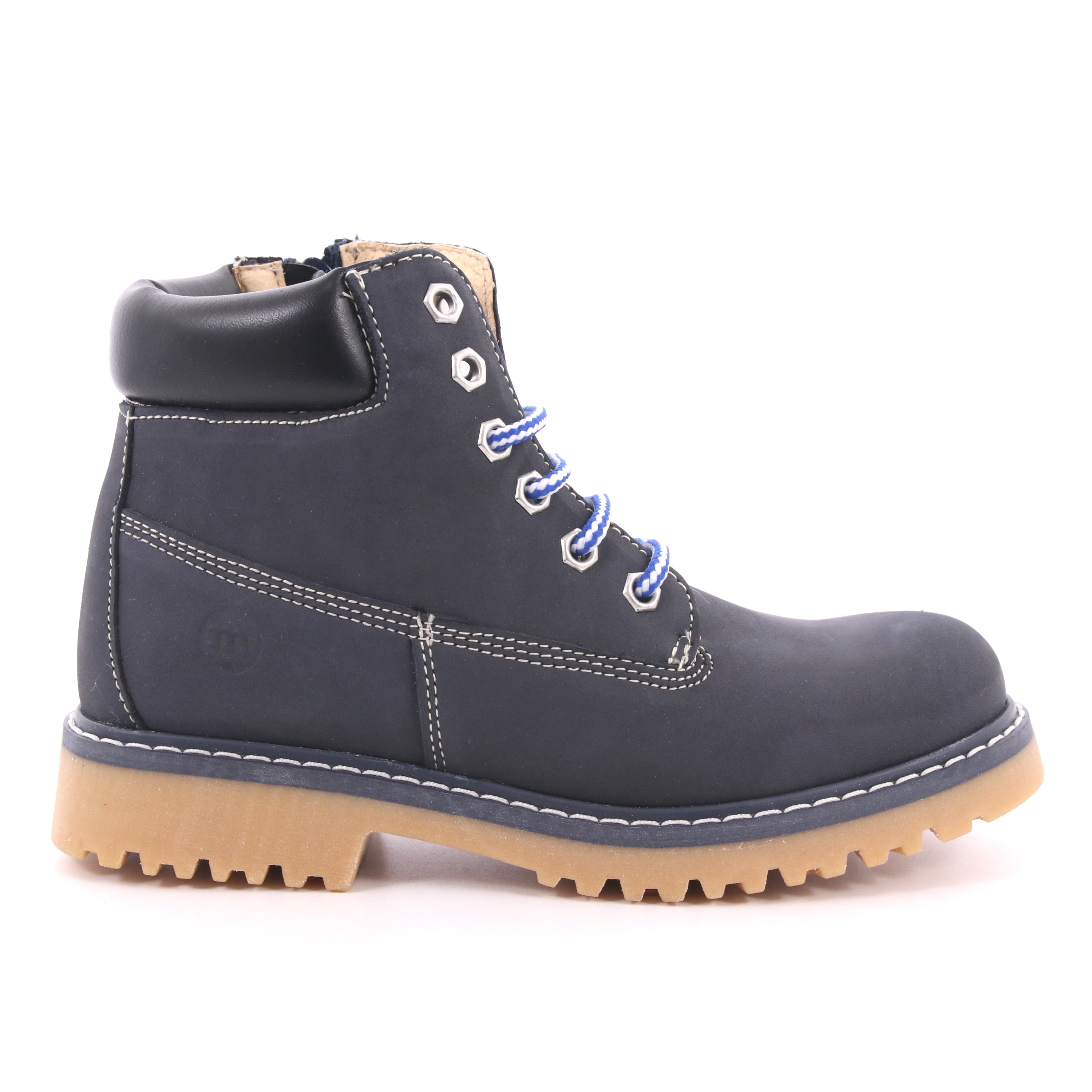 TRONC.LACCI UNISEX BLU FO PELLE