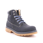 TRONC.LACCI UNISEX BLU FO PELLE