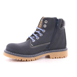 TRONC.LACCI UNISEX BLU FO PELLE