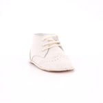 SCARPETTE IN PELLE INGLESINA PANNA