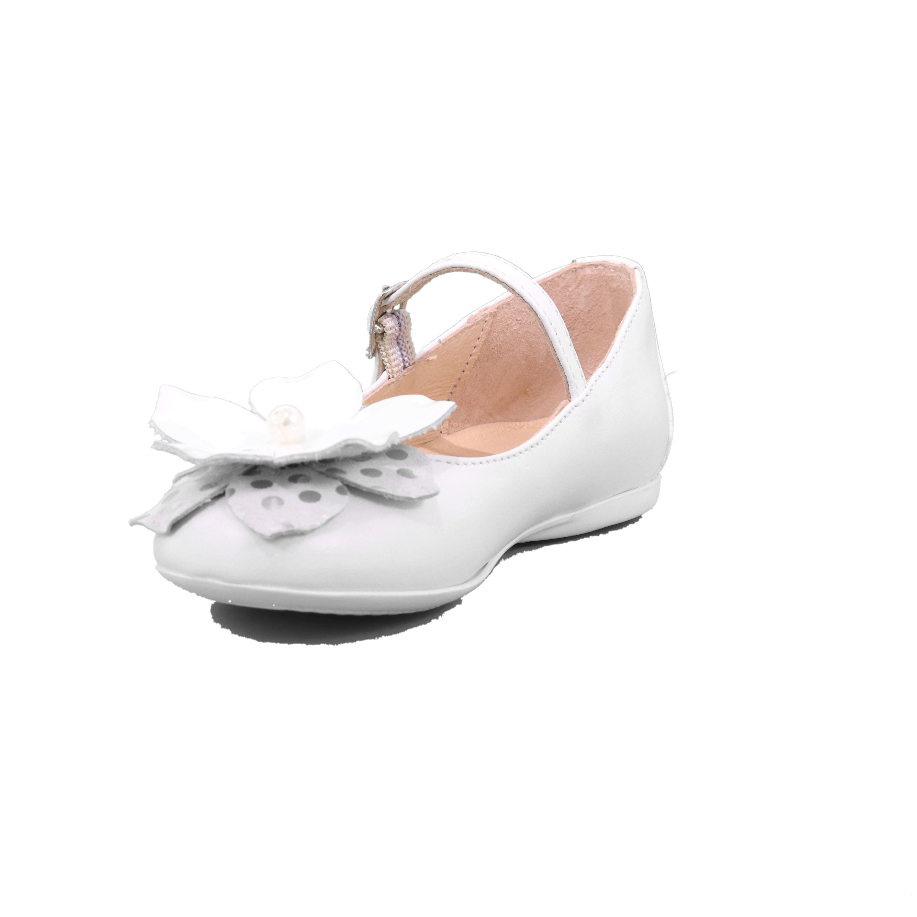 GIRLS BIANCO PELLE