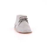 SCARPETTE IN PELLE INGLESINA GRIGIO