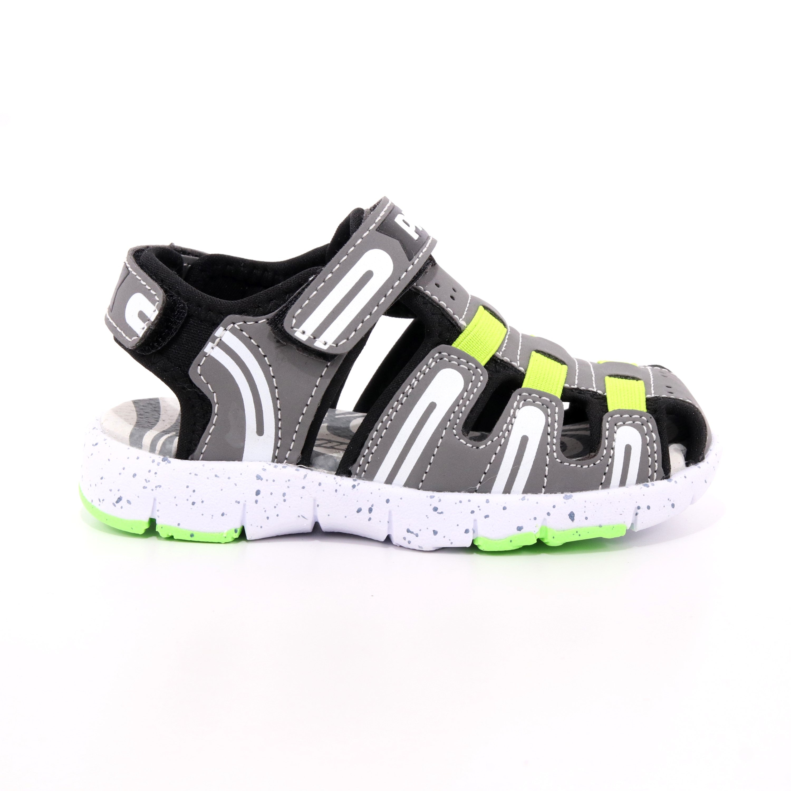 PSO P&G SAND SPORT NABUK PU/RETE GRIGIO/NERO-VER
