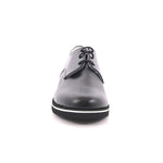 SCARPA ALLACCIATA VERNICE NERO