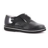 SCARPA ALLACCIATA VERNICE NERO