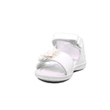 SANDALO VELCRO FEMMINA BIANCO