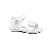 SANDALO VELCRO FEMMINA BIANCO