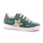 NATURINO ANNIE ZIP VERDONE-PLATINO