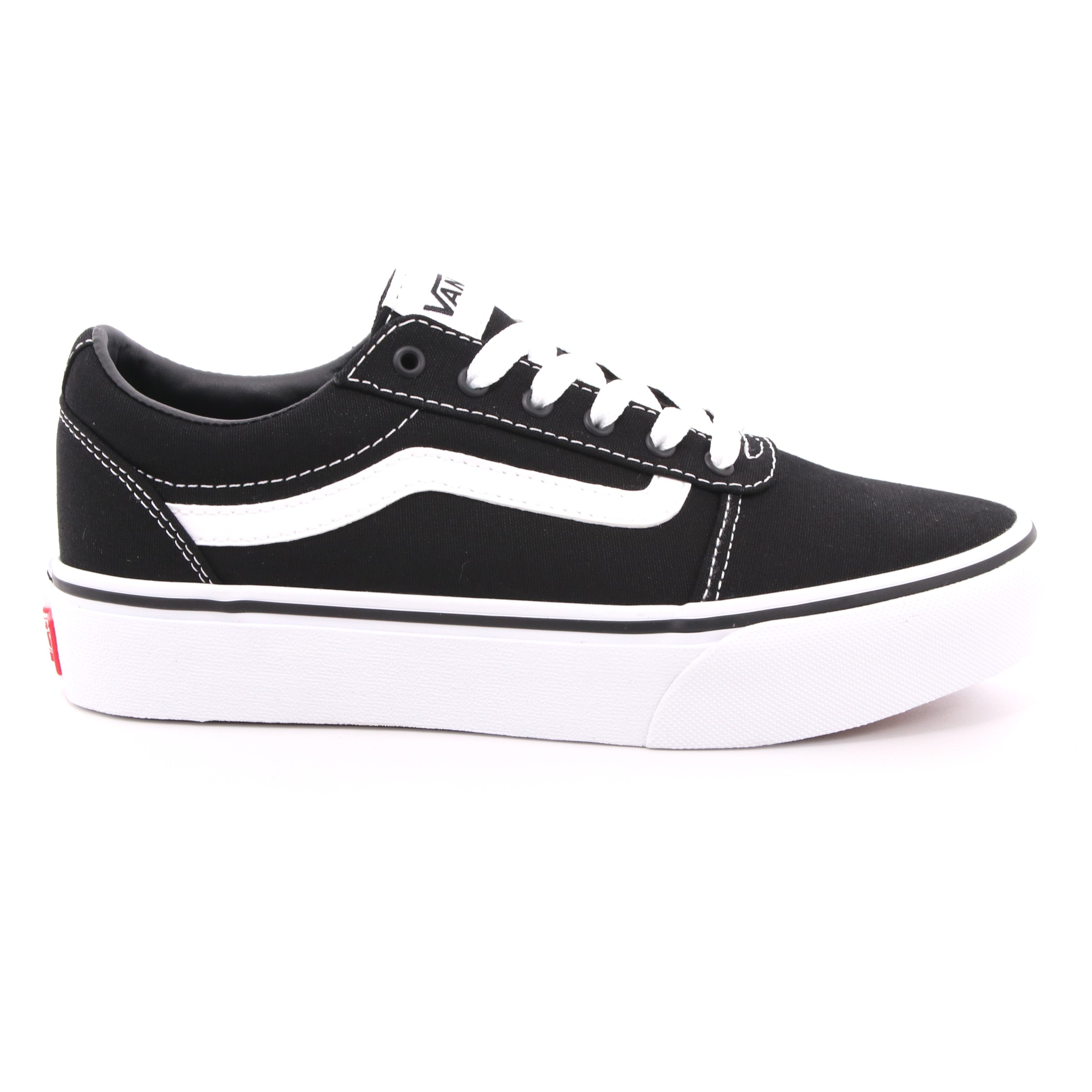 MY WARD PLATFORM CANVAS BLACK/WHITE