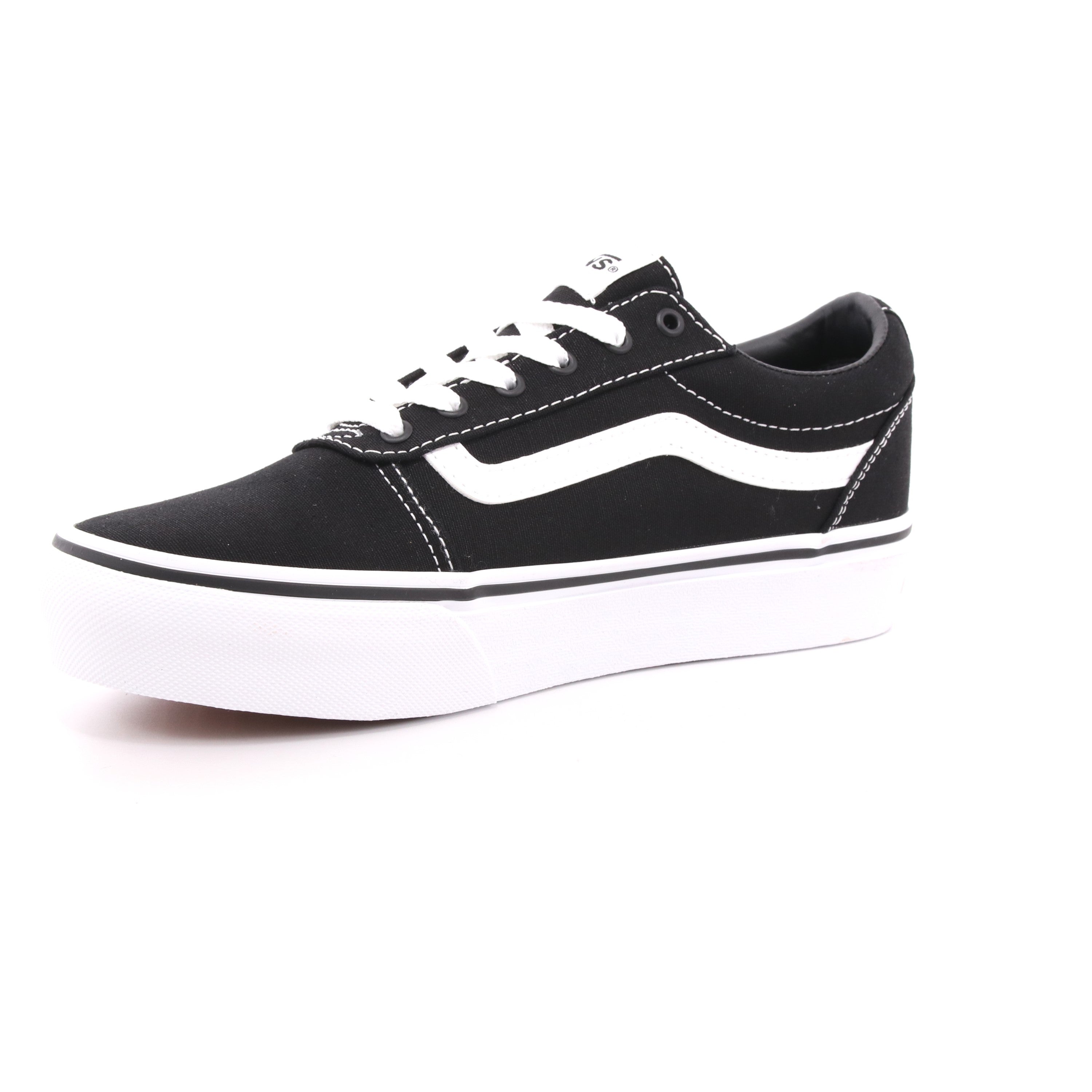 MY WARD PLATFORM CANVAS BLACK/WHITE