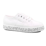 2730 KIDS LETTERING PRINTED PL AC4 WHITE-SILVER