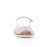 SANDALO SINT. GLITTER ARGENTO