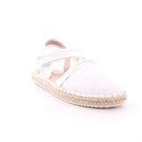 052 BIANCO SCARPE CON TALLONE JUTA