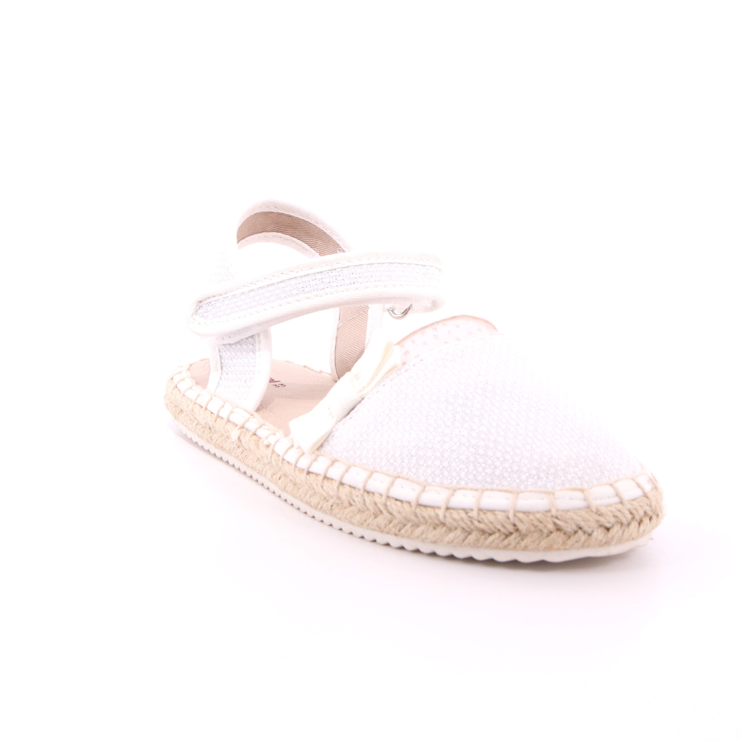 052 BIANCO SCARPE CON TALLONE JUTA