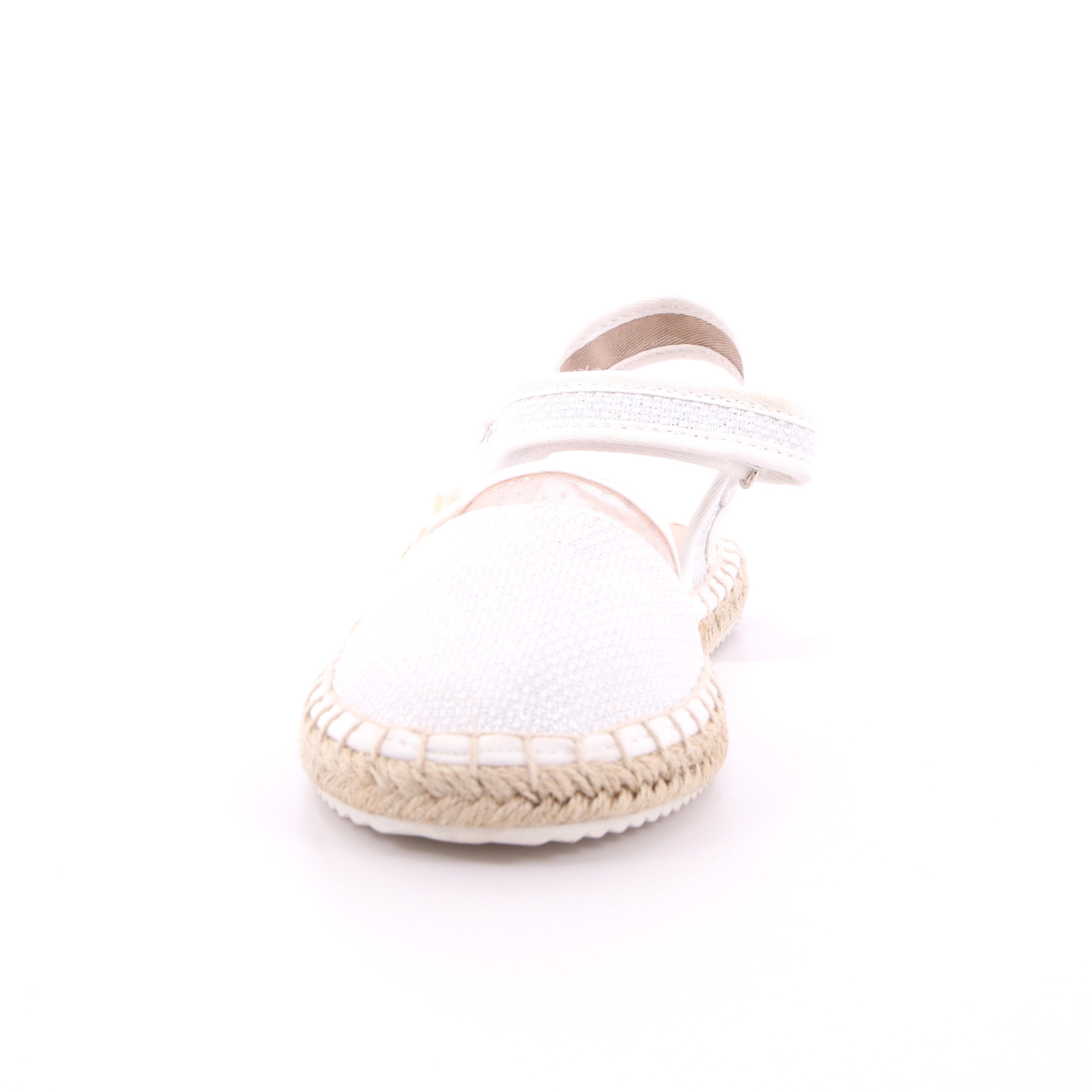 052 BIANCO SCARPE CON TALLONE JUTA