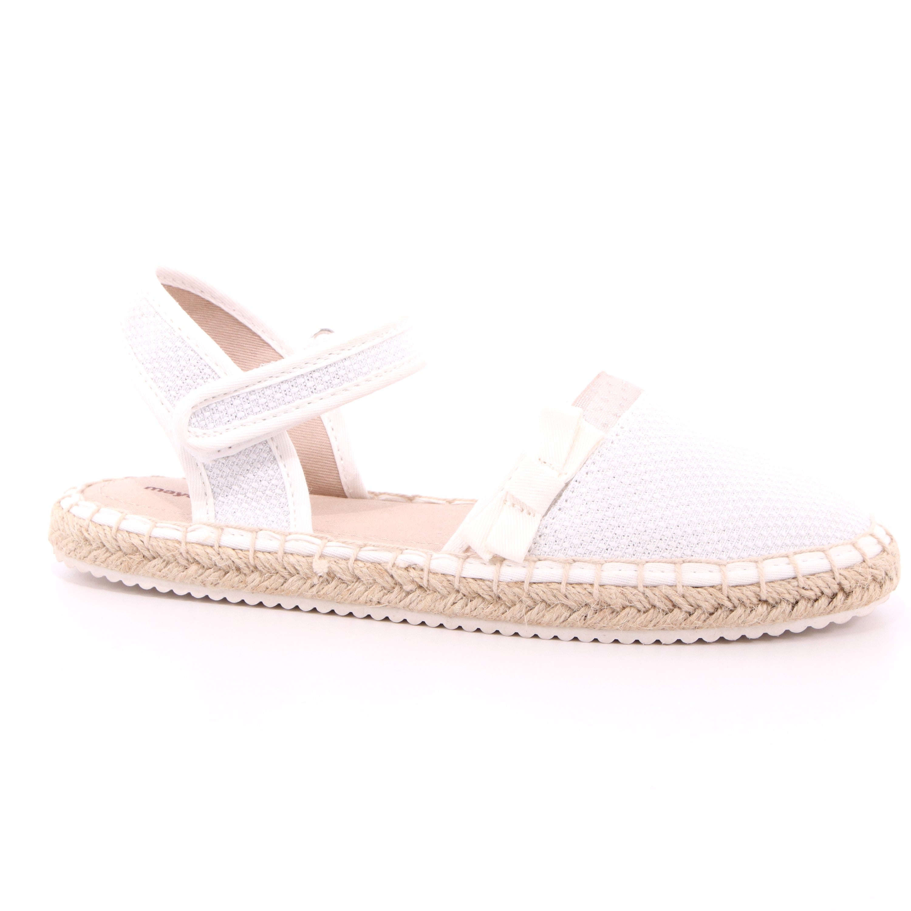 052 BIANCO SCARPE CON TALLONE JUTA