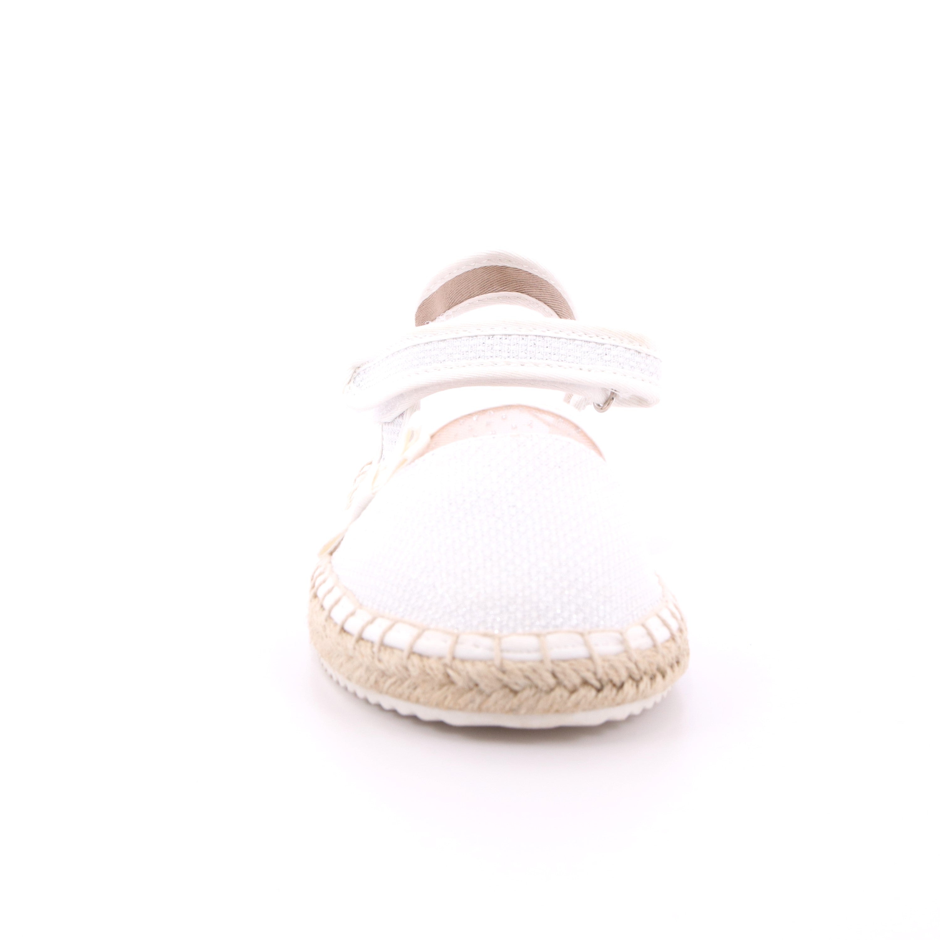 052 BIANCO SCARPE CON TALLONE JUTA
