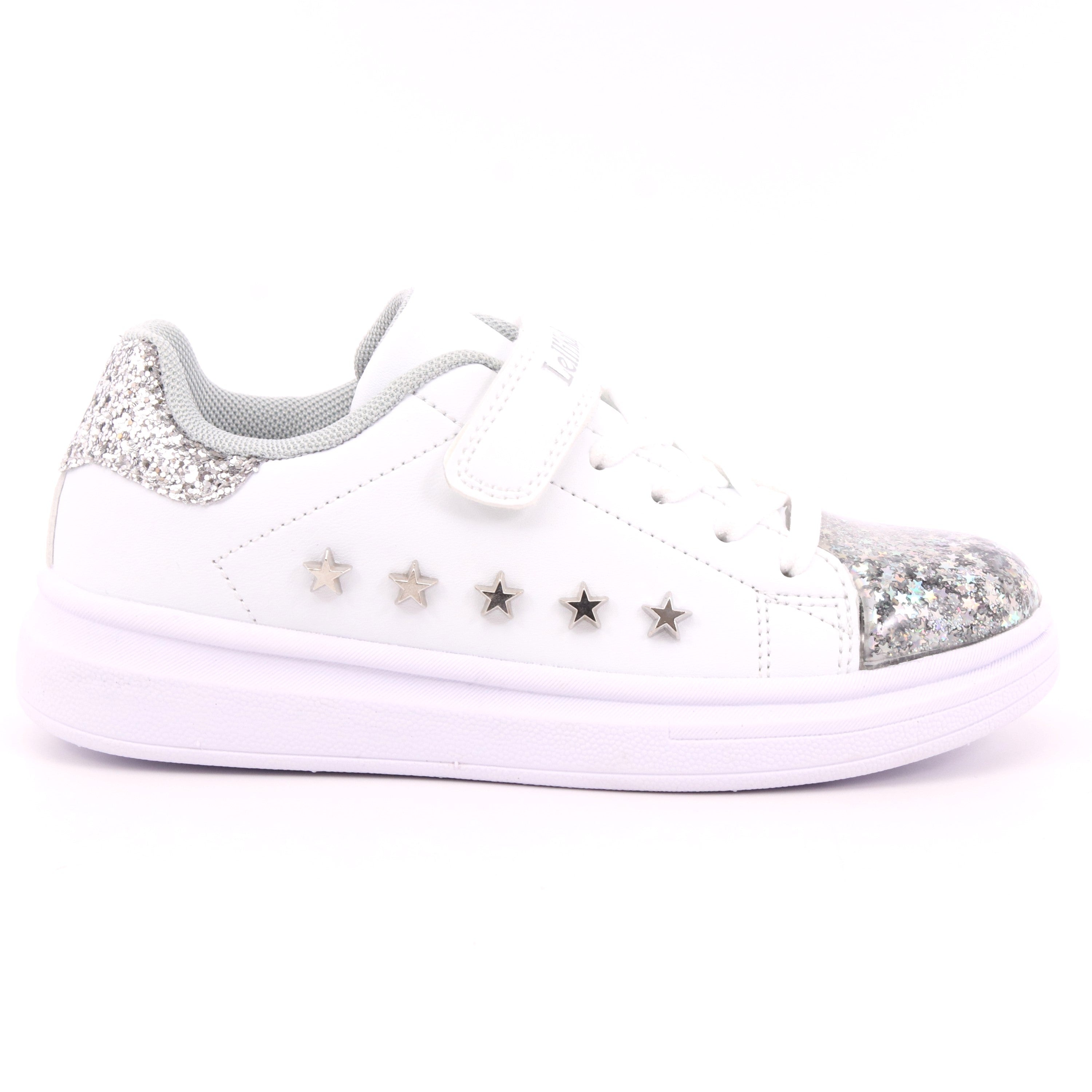 SCARPA LELLI KELLY HELEN BIANCO/ARGENTO