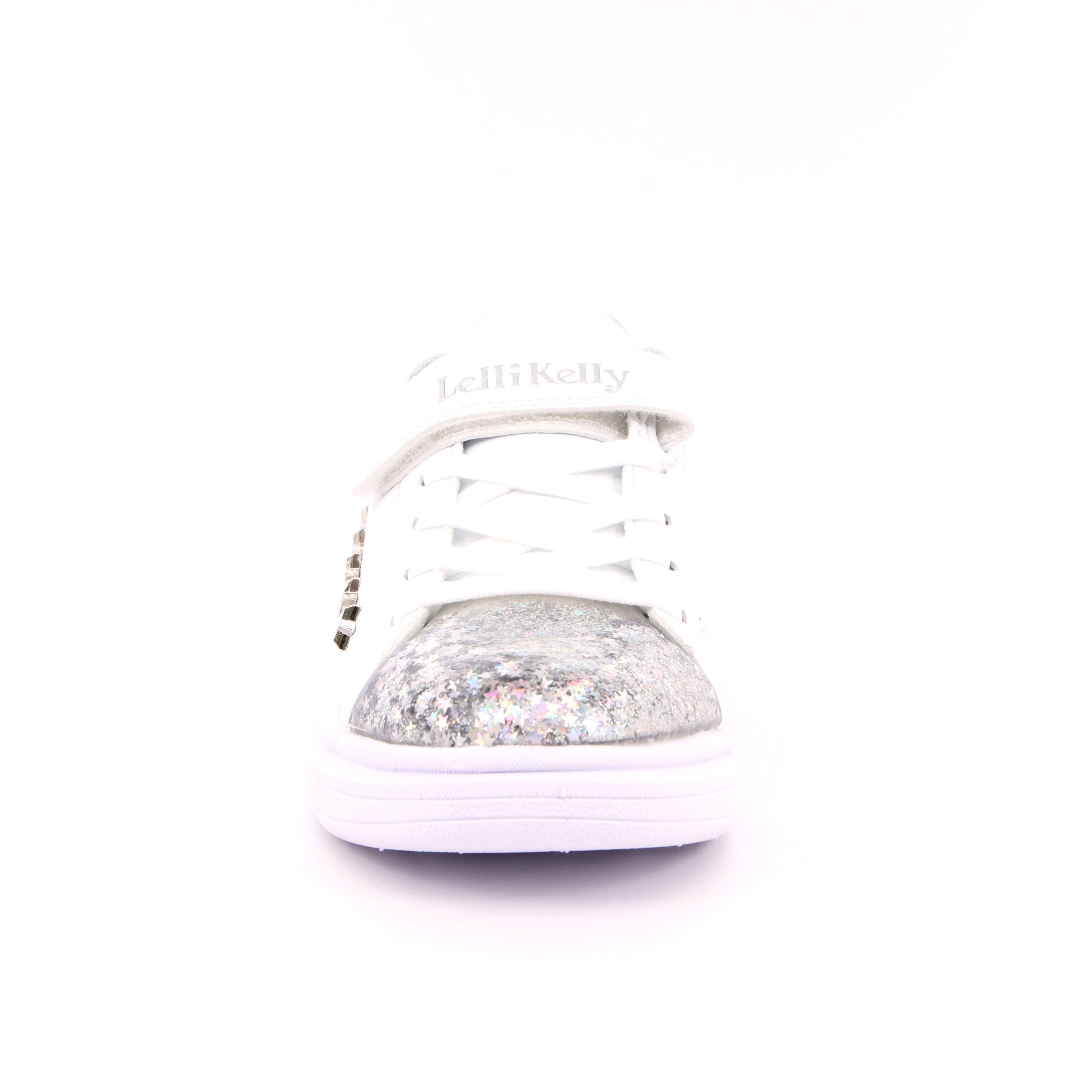 SCARPA LELLI KELLY HELEN BIANCO/ARGENTO
