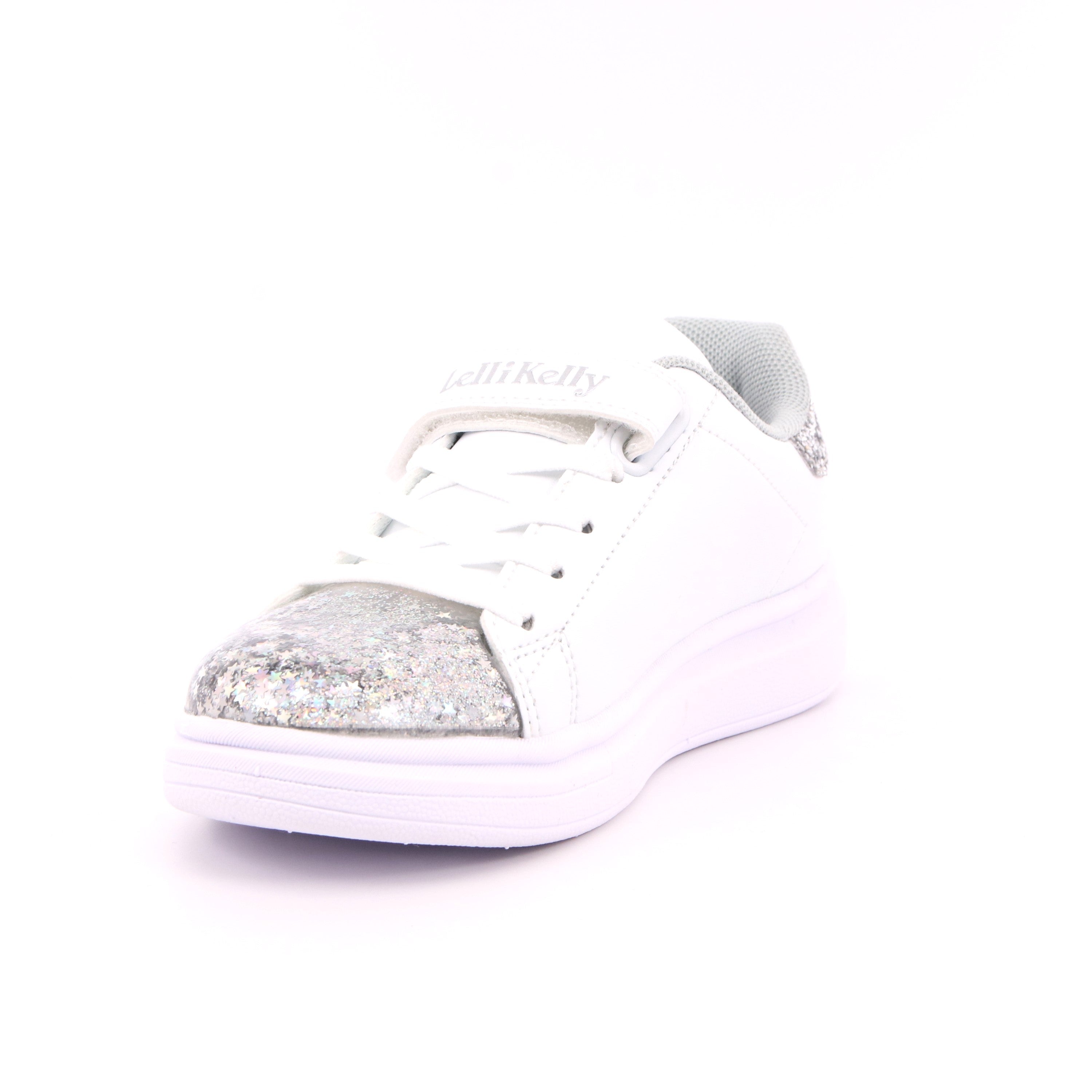 SCARPA LELLI KELLY HELEN BIANCO/ARGENTO